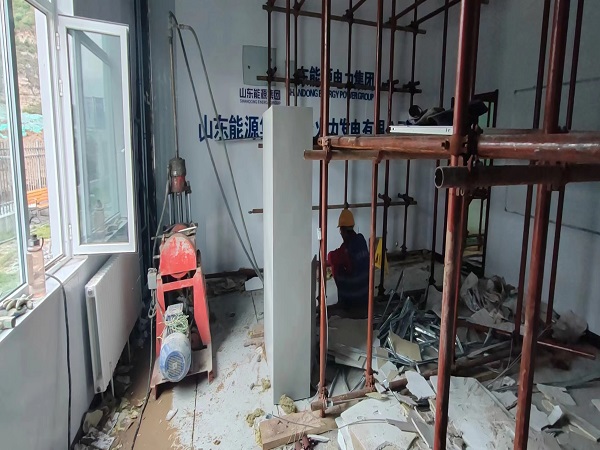 乌兰厂房基础沉降注浆加固